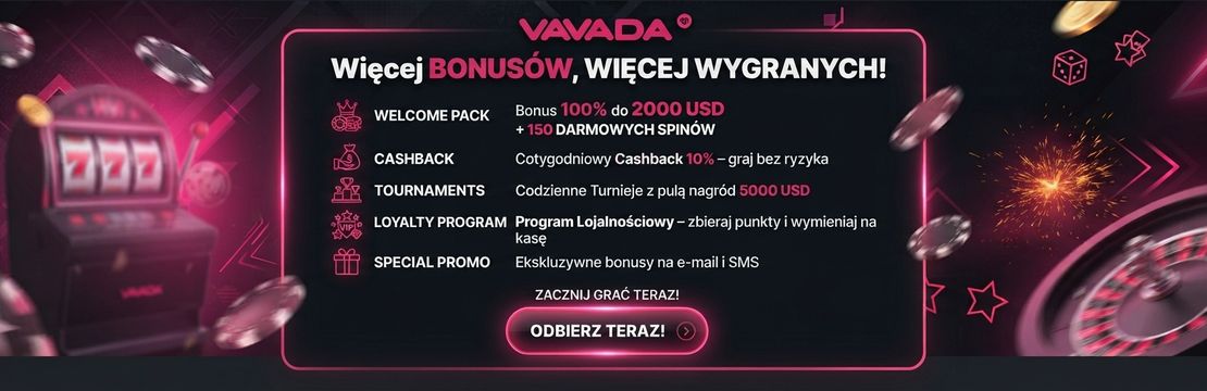 Vavada Casino Bonusy i Promocje
